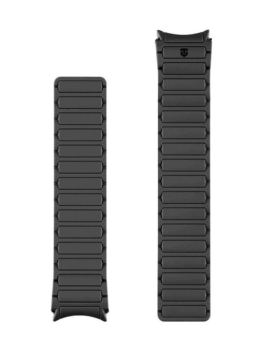Tactical Armband Silikon Schwarz (Galaxy Watch4/5/6/7/FE/4 Classic/6 Classic/5 Pro)
