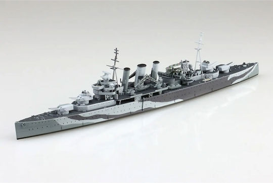 Пластмасов Моделен Комплект Кралски Флот Тежък Крейсер Кент 1/700