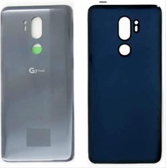 Replacement Back Cover Silver for LG G7 ThinQ