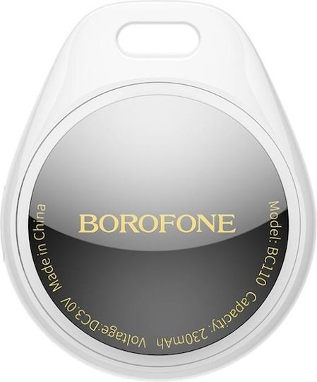 Borofone BC110 Apple Find My & Google Find Hub Weiß