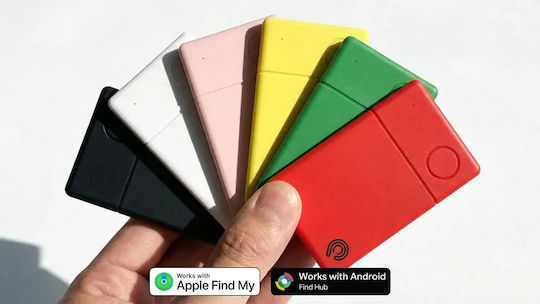 Hyperloq NeoCard Apple Find My Negru Reîncărcabil