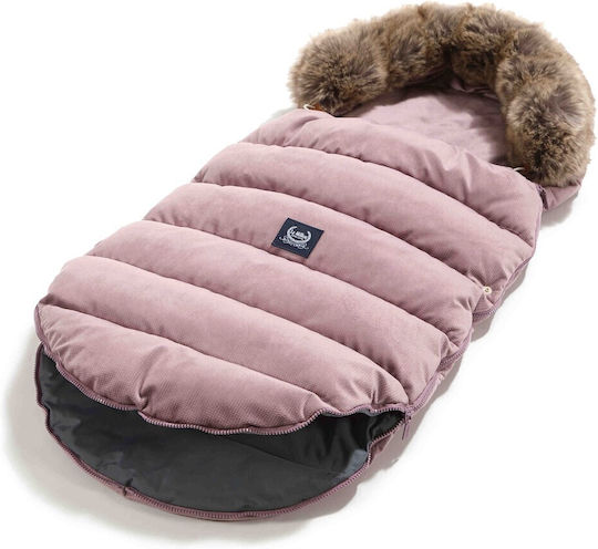 La Millou Uni Kinderwagen Fußsack Wasserdicht Lila 110x50cm