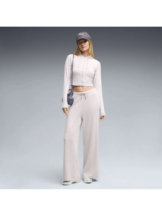 Essentials Flared Sweatpants Pink