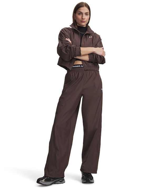 Woven Pant Παντελόνι Φόρμας Καφέ
