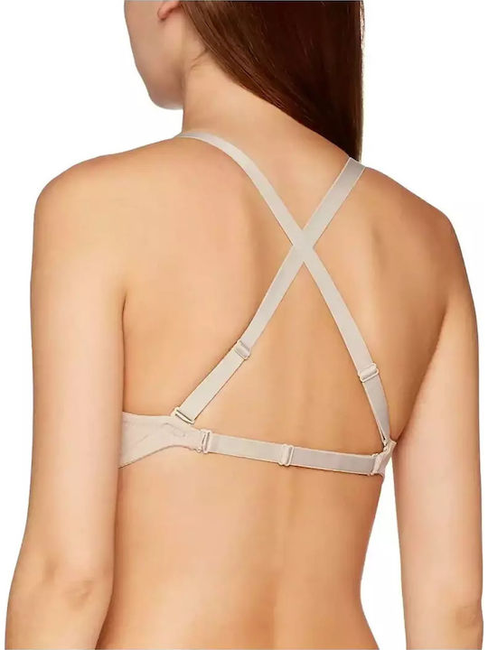 Μπεζ Σουτιέν με Ελαφριά Ενίσχυση & Μπανέλες 2Pack