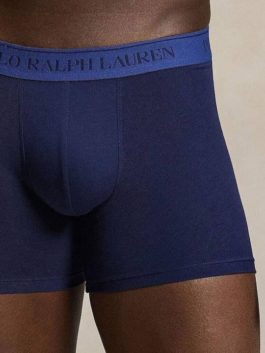 Herren Boxershorts Blau 3er Pack