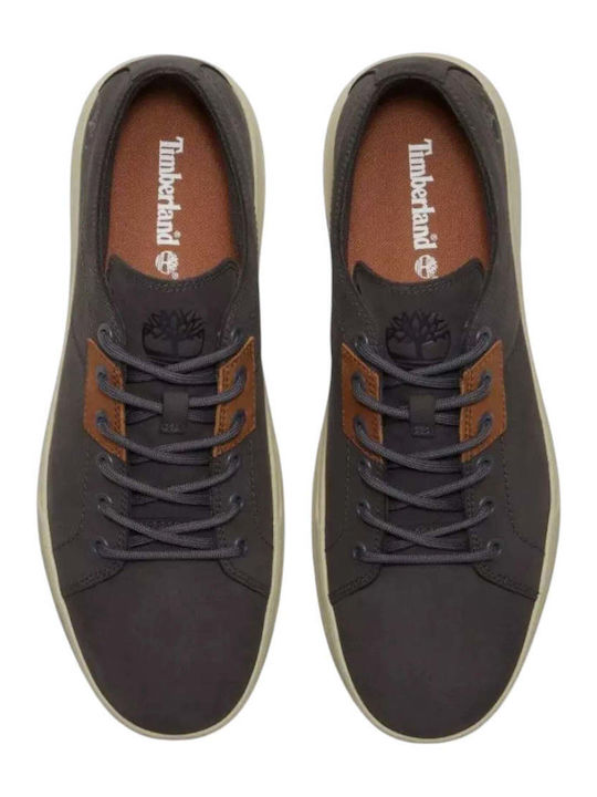 Herren Freizeitschuhe Leder Grau