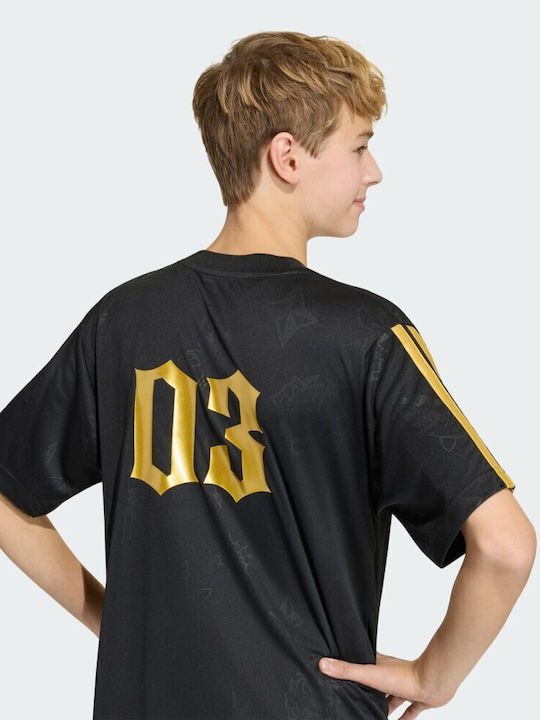 adidas Тениска Черна