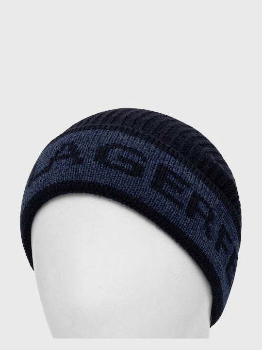 Beanie Men's Knitted Beanie in Blue Colour