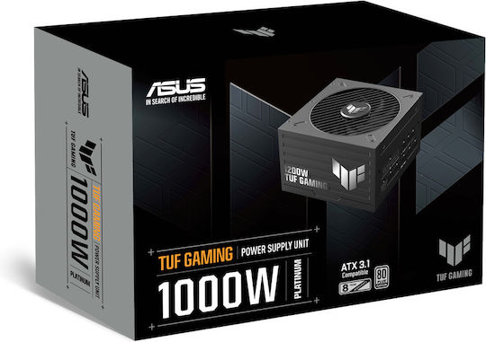Asus TUF Gaming Platinum 1000W Negru Sursă de Alimentare Pentru Computer Complet Modular 80 Plus Platinum