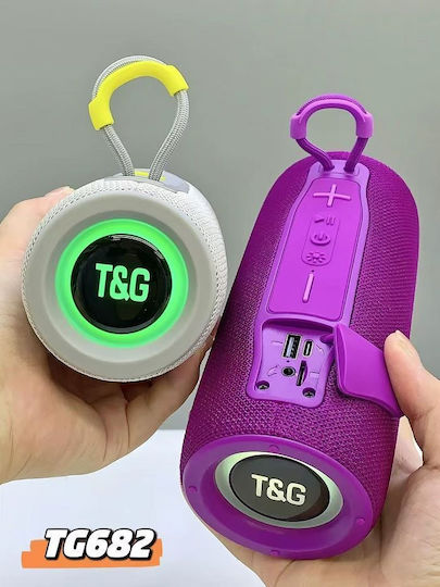 T&G TG-682 Bluetooth Speaker 10W with Radio and Battery Life up to 2 hours Red