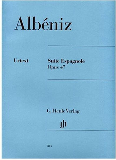 G. Henle Verlag Isaac Albeniz Suite Espagnole Op 47 Sheet Music for Piano