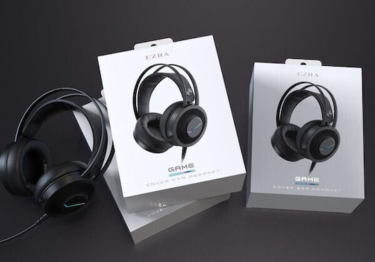 Ezra GE13 Over Ear Gaming Headset με σύνδεση 3.5mm / USB
