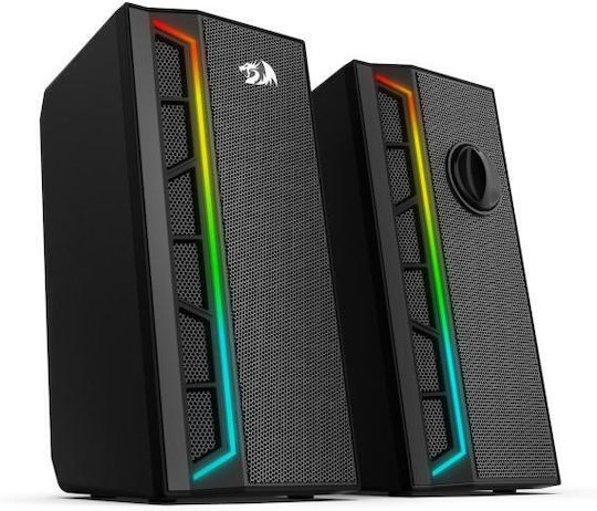 Redragon GS580 Calliope Компютърни тонколони 2.0 с RGB осветление в Черен цвят