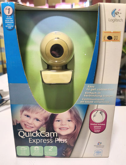 Logitech Cameră web QuickCam Express PLUS Albă
