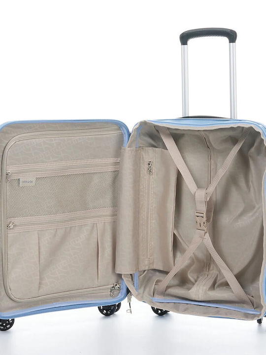 Verage Small Verage Cabin Suitcase Light Blue Height 55cm