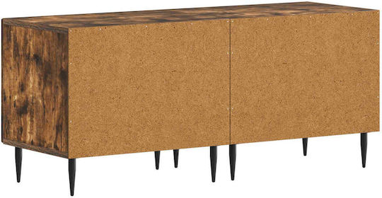 vidaXL TV-Ständer aus geräucherter Eichenholz M49xT35xH43cm