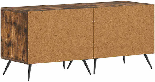 vidaXL TV-Ständer Mit Geräucherter Eichenholzoptik M49xT35xH43cm
