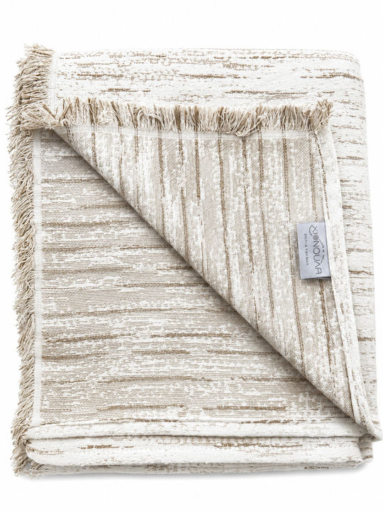 Xionoula Home Cuverturi Pentru Canapea De Fotoliu Jacquard 180x180cm Bej