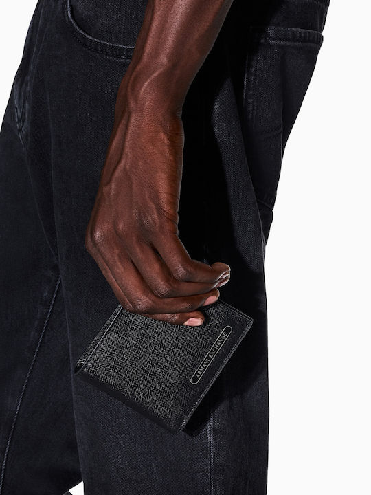 Armani Exchange Ανδρικό Πορτοφόλι Μαύρο