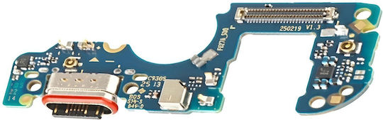 Clappio Conector Port De Încărcare Motorola Moto G56 Usb-C Microfon Verde