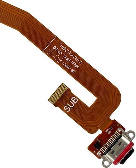 Clappio Usb-c Charging Connector Crosscall Core Z5 Flex Cable Black