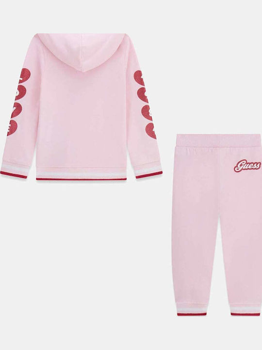 Kids Sweatpants Set Pink