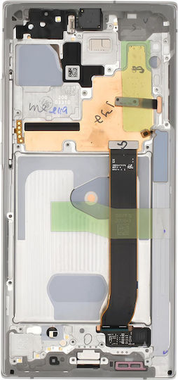Samsung Screen Galaxy Note 20 Ultra Soft Oled Pre-assembled Frame White