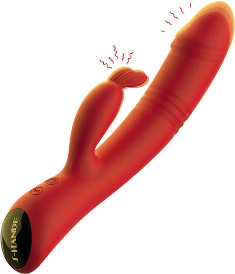S-Hande Mini Rabbit Vibrator 3.3cm Red