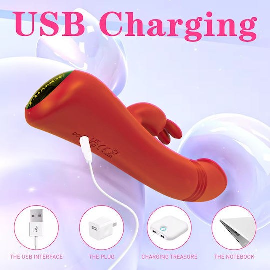 S-Hande Mini Rabbit Vibrator 3.3cm Red