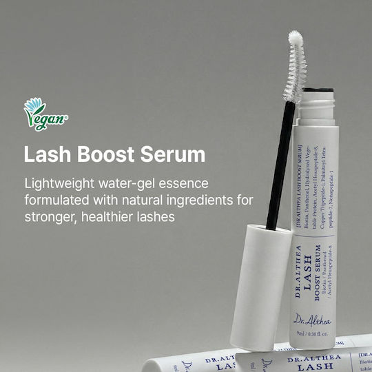 Dr. Althea Lash Boost Serum Feuchtigkeitsspendendes Serum Für Wimpern Mit Peptide & Hyaluronsäure Für Nährende 9ml