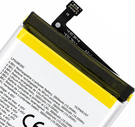 Clappio Replacement Battery Crosscall Core M5 3900mah Li-po White