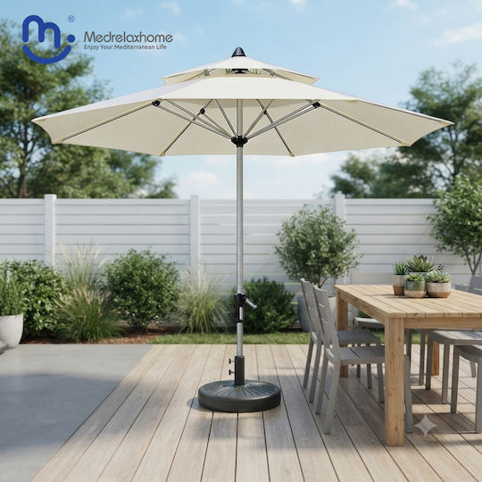 Garten- und Terrassen-Sonnenschirm Zwei-Etagen