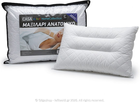 Casa Colori Politishome Polyester Anatomisches Kopfkissen 50x70cm