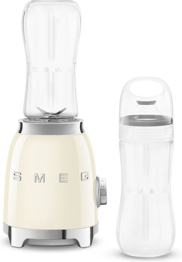 Smeg 50er Stil Mixer mit Kanäta Tritan 600 ml 300W Beige