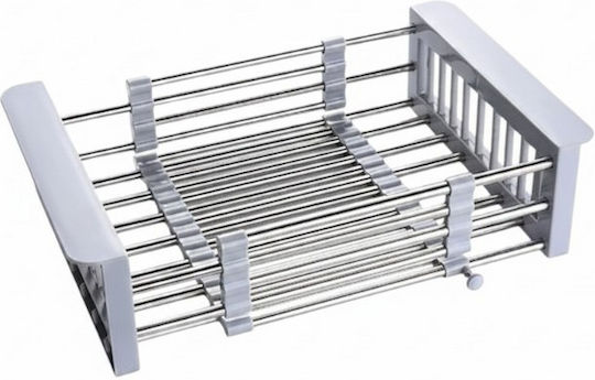 Sită Pentru Chiuvetă Inox Argintiu 22.6x9x25cm