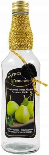 Bimberek Monopoly Dekoriertes Wein-/Getränkeflaschen 500ml Hausgemachter Birnen- und Gemüseflasche