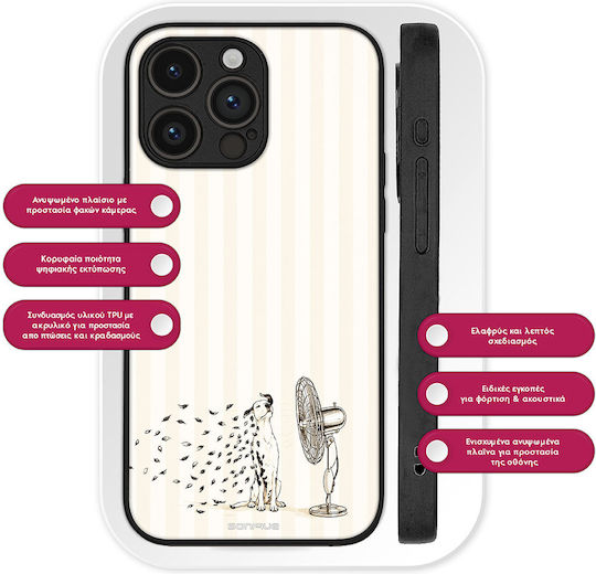 Θήκη Sonique Stripe Stories Series Samsung Galaxy Z Fold 6 Cool Dog