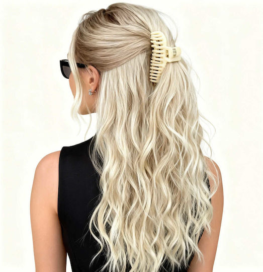 Hair Extension Clip Wavy Blonde Balayage 35 Cm