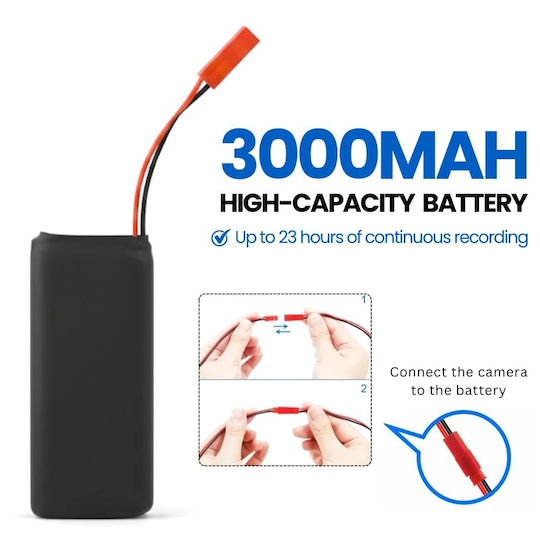 Unitate Cameră Ascunsă Telecomandă Iuni Ip95 Full Hd 8gb Baterie 3000mah