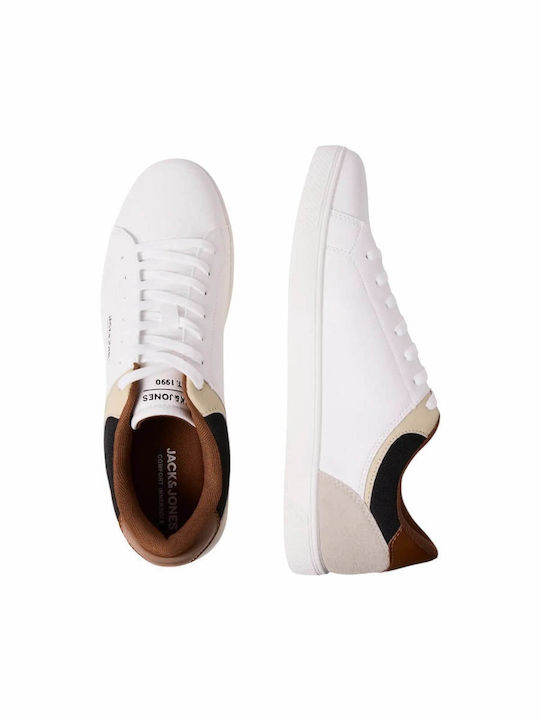 Ανδρικά Sneakers White / Anthracite / Cognac