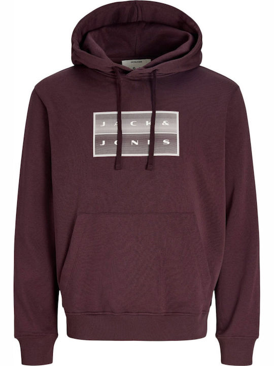 Jack & Jones Φούτερ Fudge με Κουκούλα
