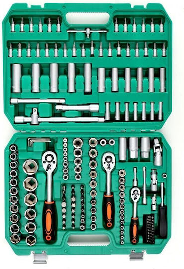 Set chei tubulare 172 buc Kd308 Kraft&dele
