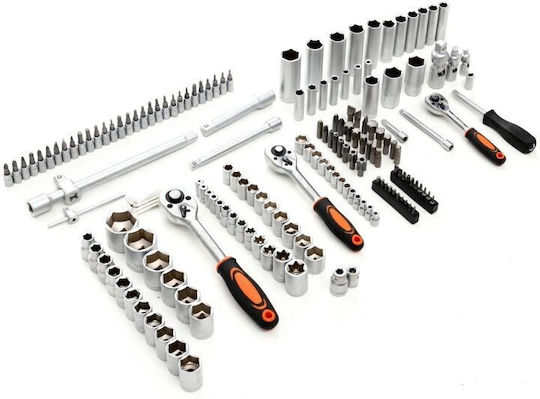Set chei tubulare 172 buc Kd308 Kraft&dele