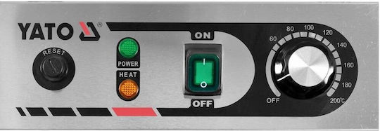 Professional Double Electric Fryer Yato Gastro Capacity 2 X 8 L Power 2 X 3.3 Kw 425x580x335 Mm Single-phase Stainless Steel