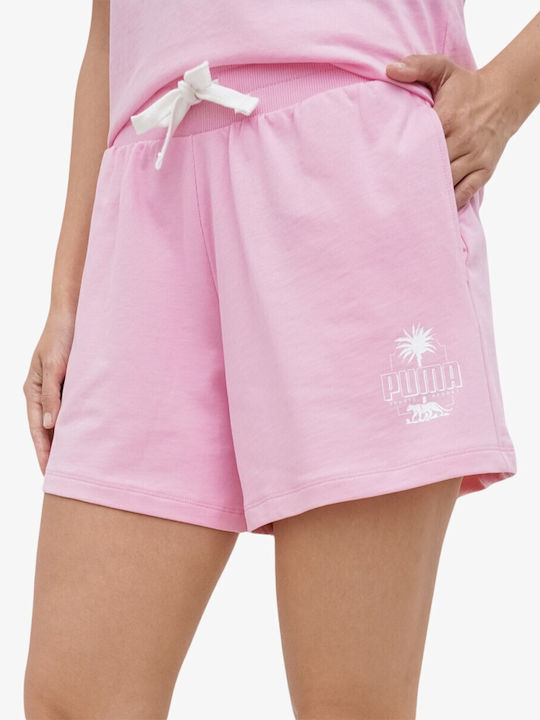 Ess Γυναικείο Σορτς Pink