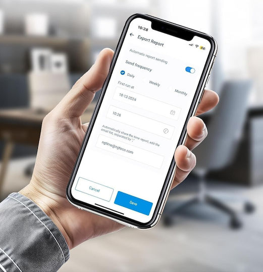 Ngteco Tc2 Wifi Βιομετρικό Ρολόι Εργασίας Δακτυλικό Αποτύπωμα Είδη Προβολής Έκθεσης Κατηγορία Β