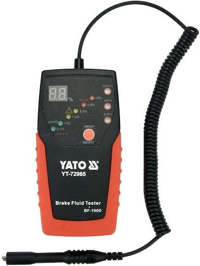 Yato Yt-72985 Тестер за спирачна течност Черен Червен