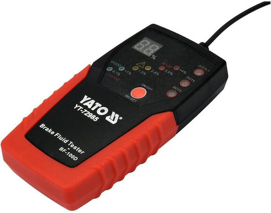 Yato Yt-72985 Тестер за спирачна течност Черен Червен