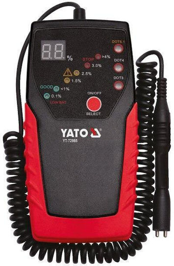 Yato Yt-72985 Тестер за спирачна течност Черен Червен